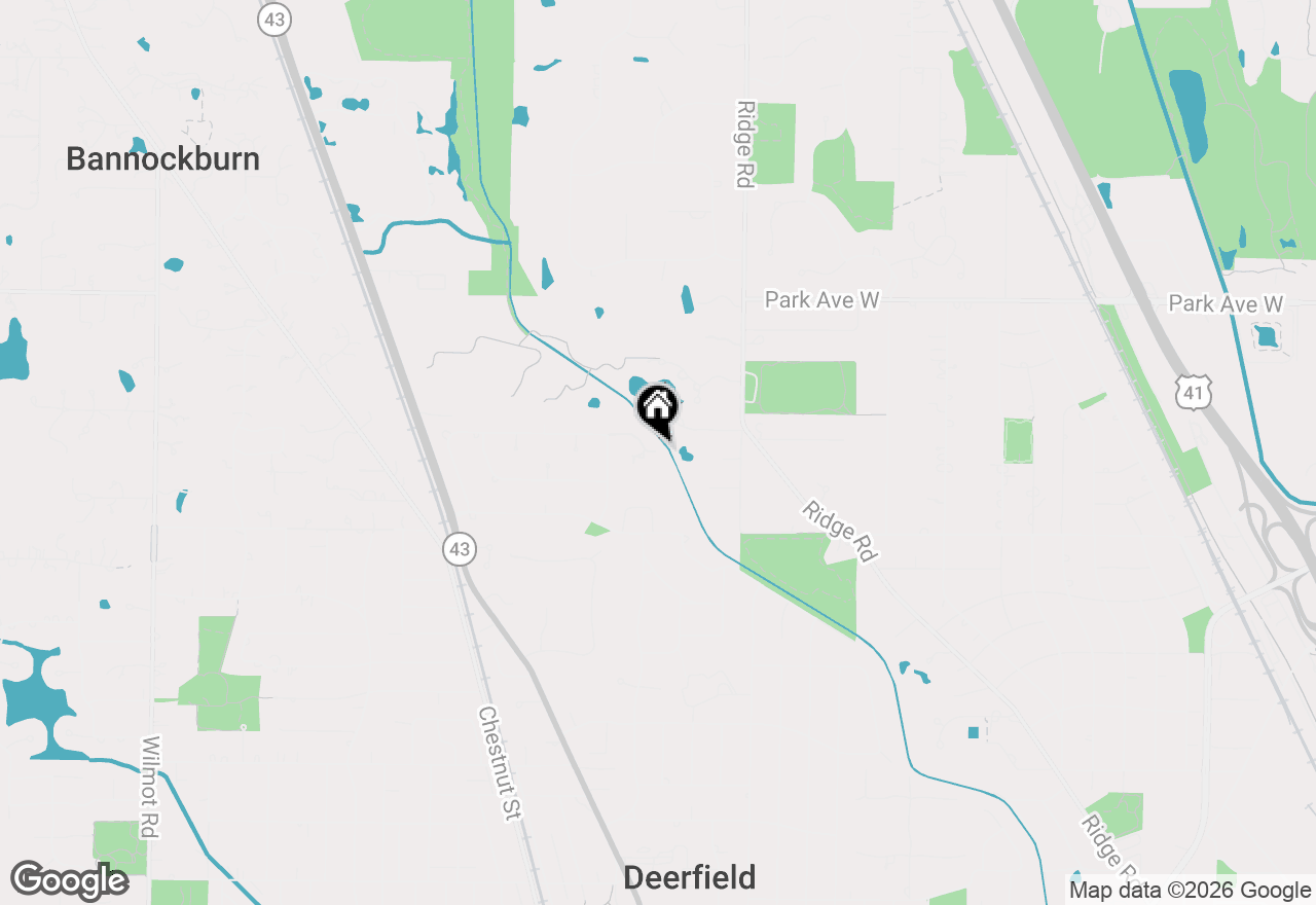 Map of 755 Summit Drive, Deerfield, IL 60015