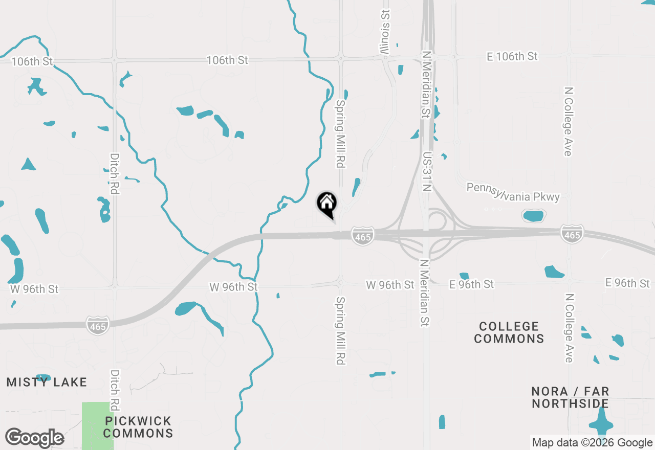 Map of 469 Shade Street, Carmel, IN 46290
