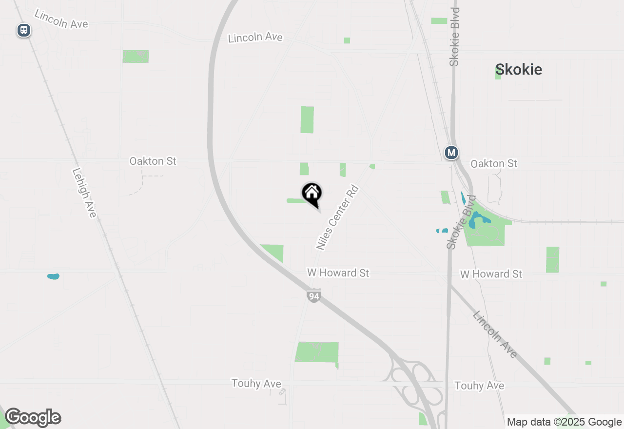Map of 5254 Mulford Street, Skokie, IL 60077