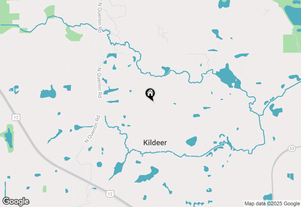 Map of 21273 W Brandon Road, Kildeer, IL 60047