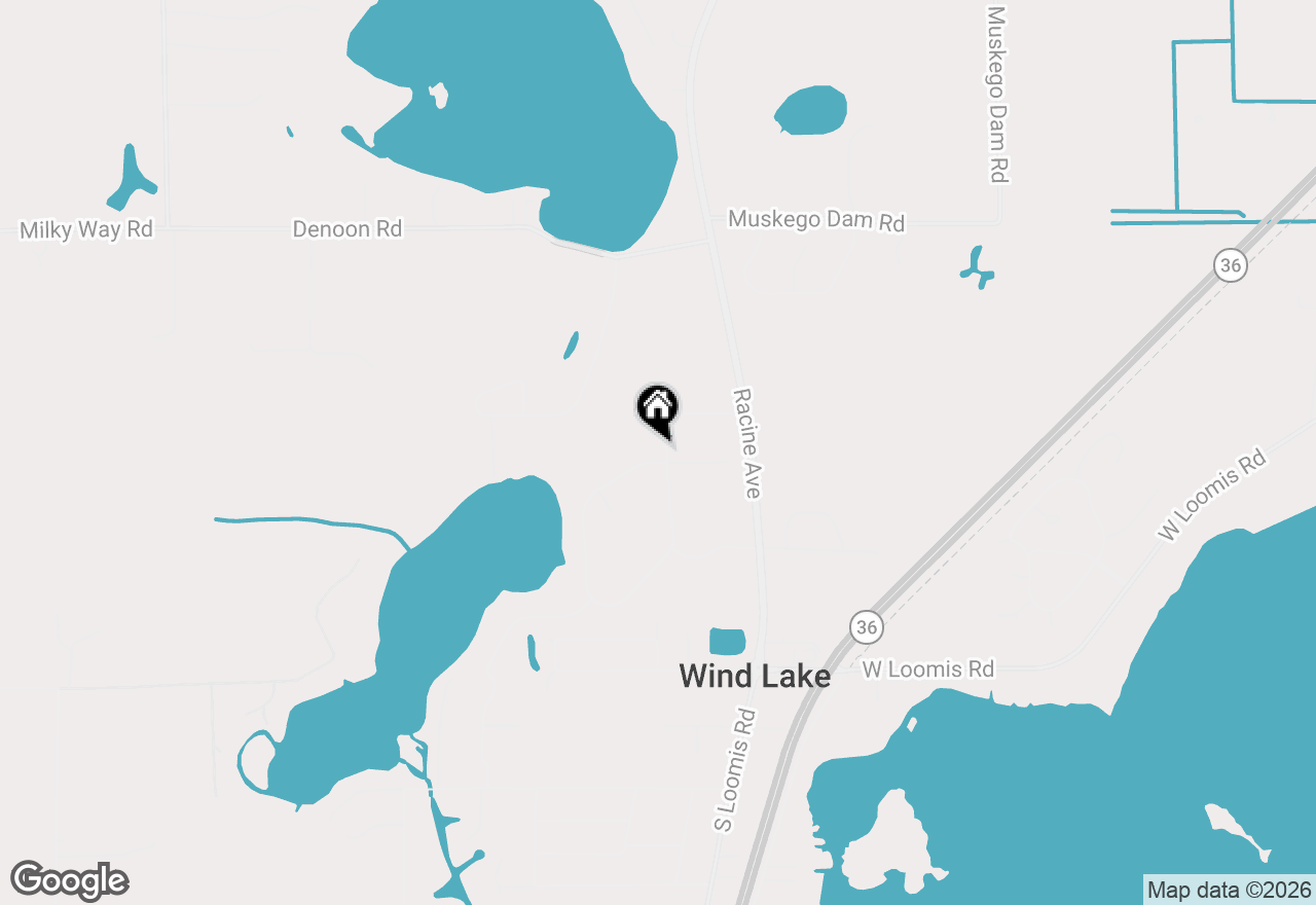 Map of 8422 Virginia Cir, Waterford, WI 53185