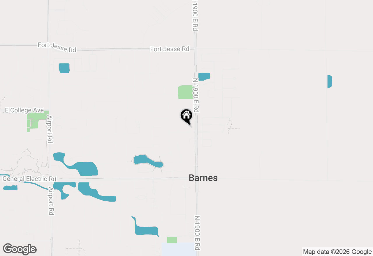 Map of 33 Derby Way, Bloomington, IL 61704