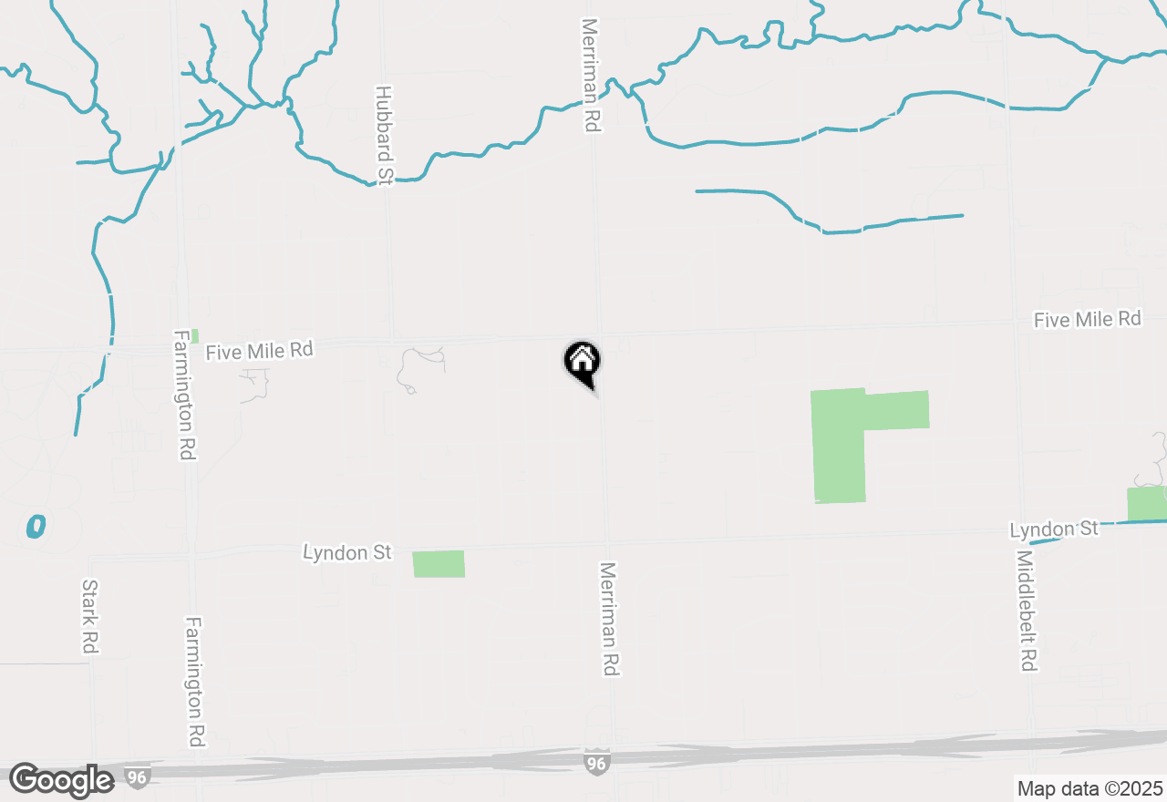 Map of 15040 Arden Street, Livonia, MI 48154