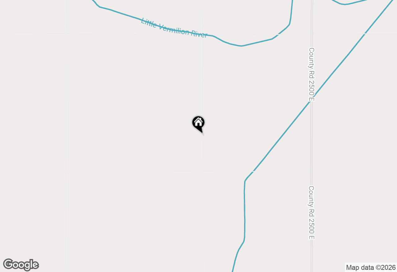 Map of 525 County Road 2400 E, Broadlands, IL 61816