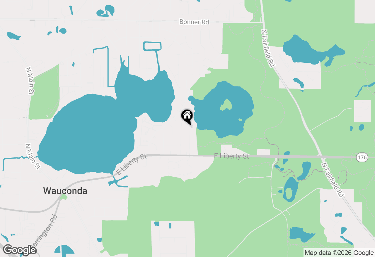 Map of 1010 Sunnyside Avenue, Wauconda, IL 60084