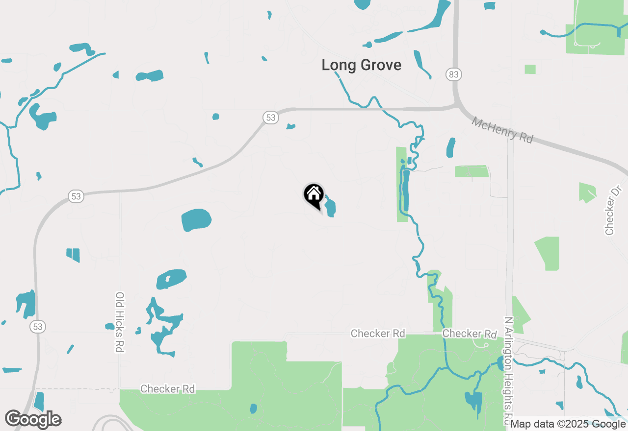 Map of 1242 Antietam Drive, Long Grove, IL 60047