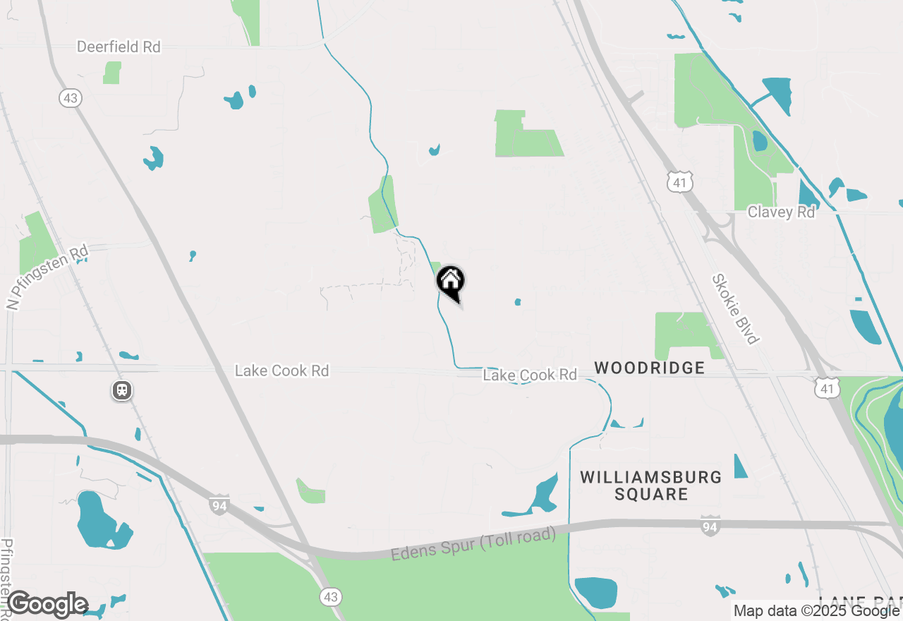 Map of 2130 Magnolia Lane, Highland Park, IL 60035