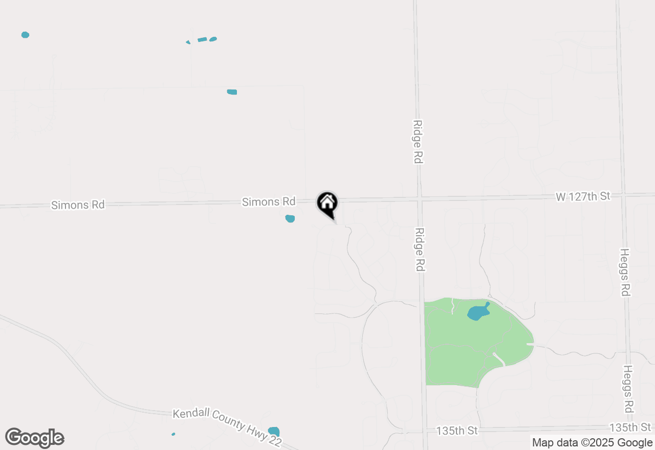 Map of 12908 Timber Wood Circle, Plainfield, IL 60585