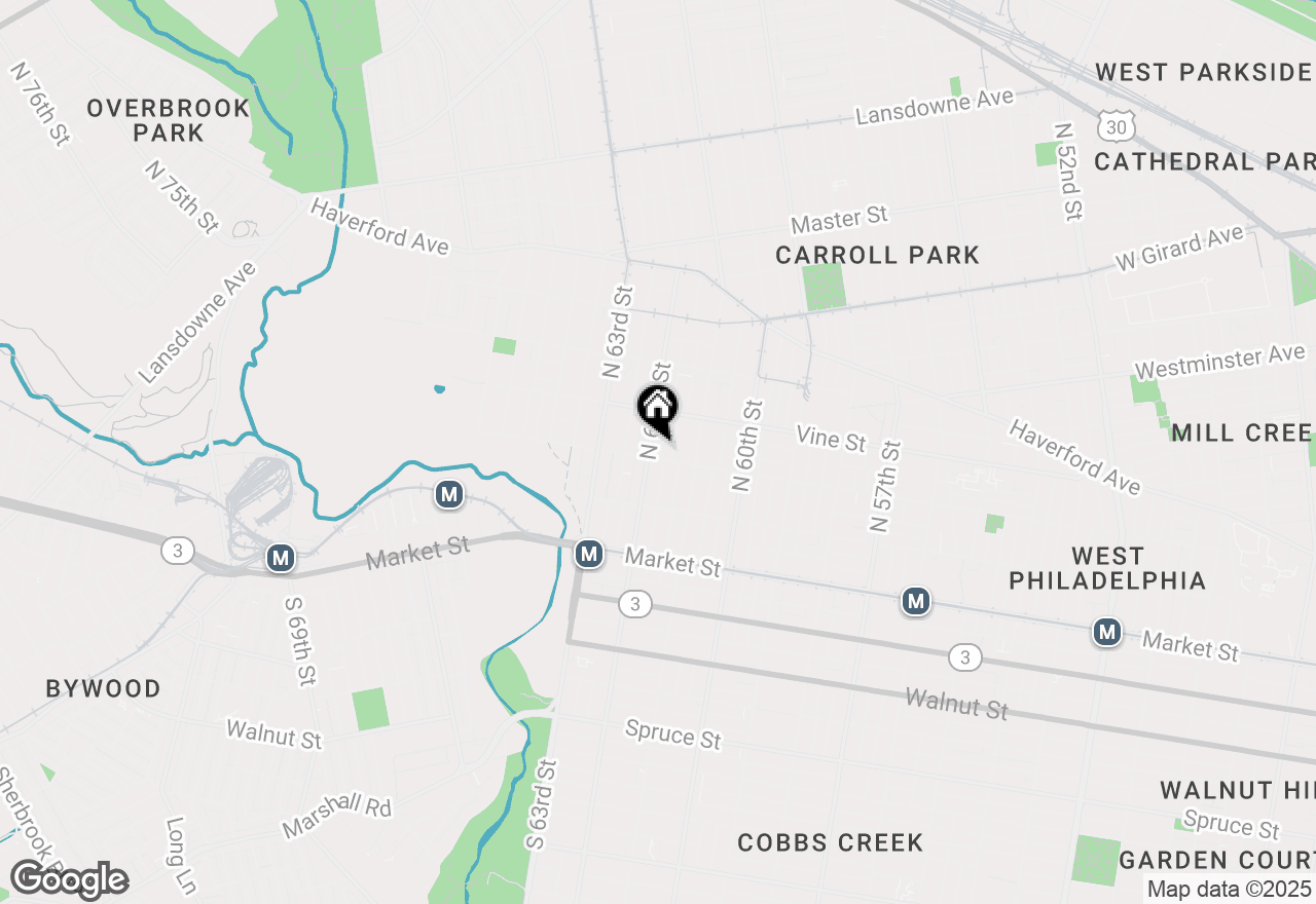 Map of 208 N Horton Street, Philadelphia, PA 19139