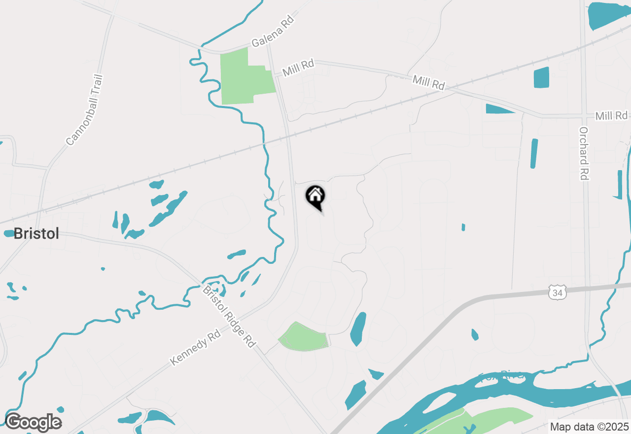 Map of 3098 Constitution Way, Yorkville, IL 60560