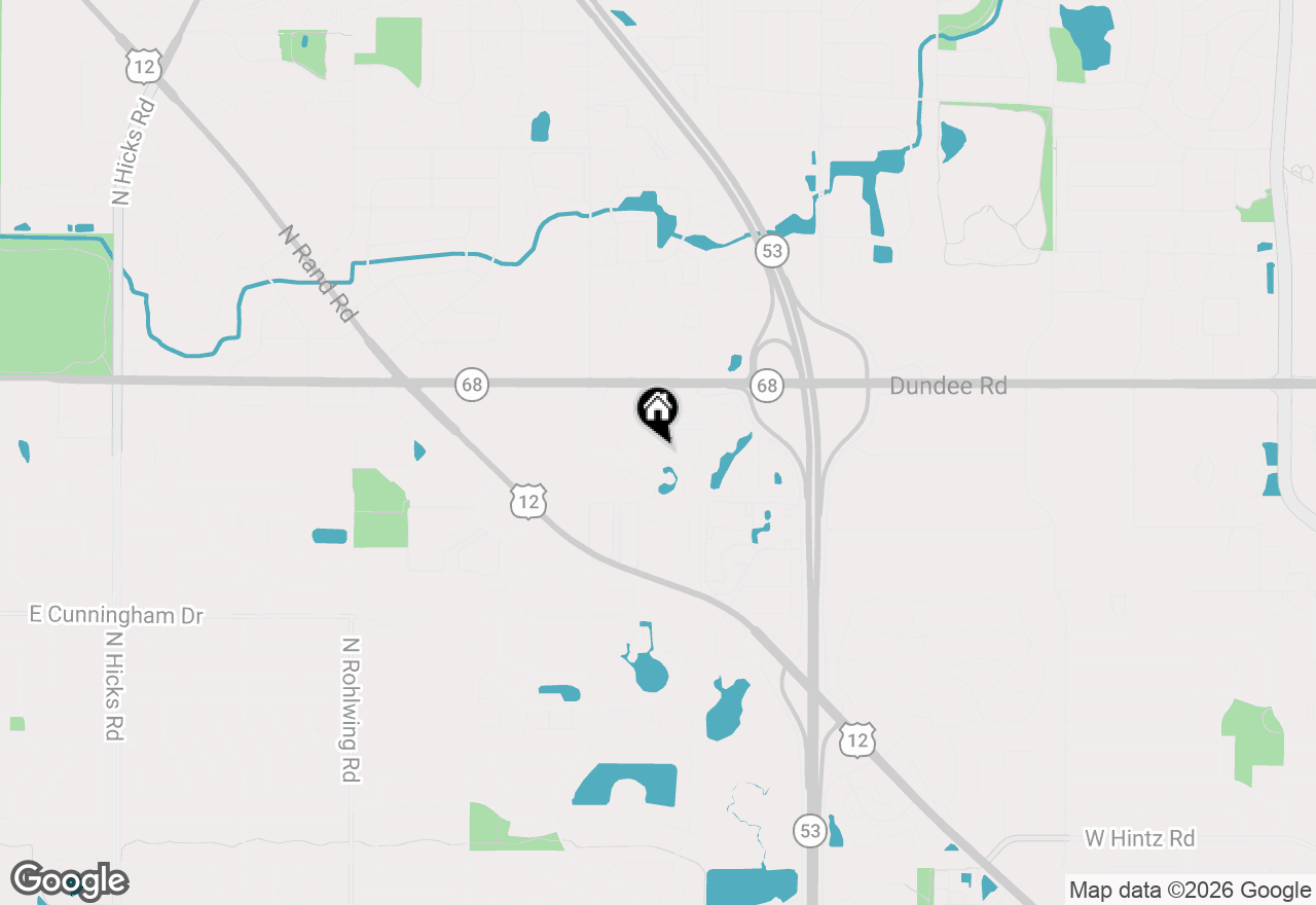 Map of 1337 E Wyndham Circle #107, Palatine, IL 60074