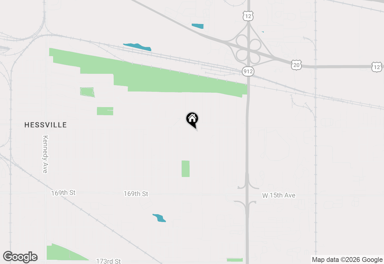 Map of 6515 Nebraska Avenue, Hammond, IN 46323