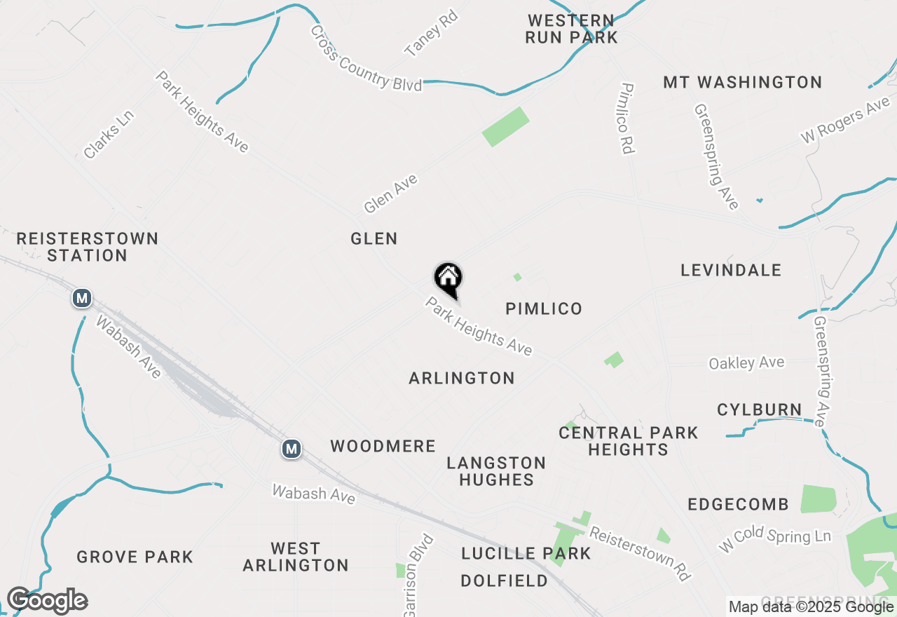 Map of 5447 Park Heights Avenue, Baltimore, MD 21215