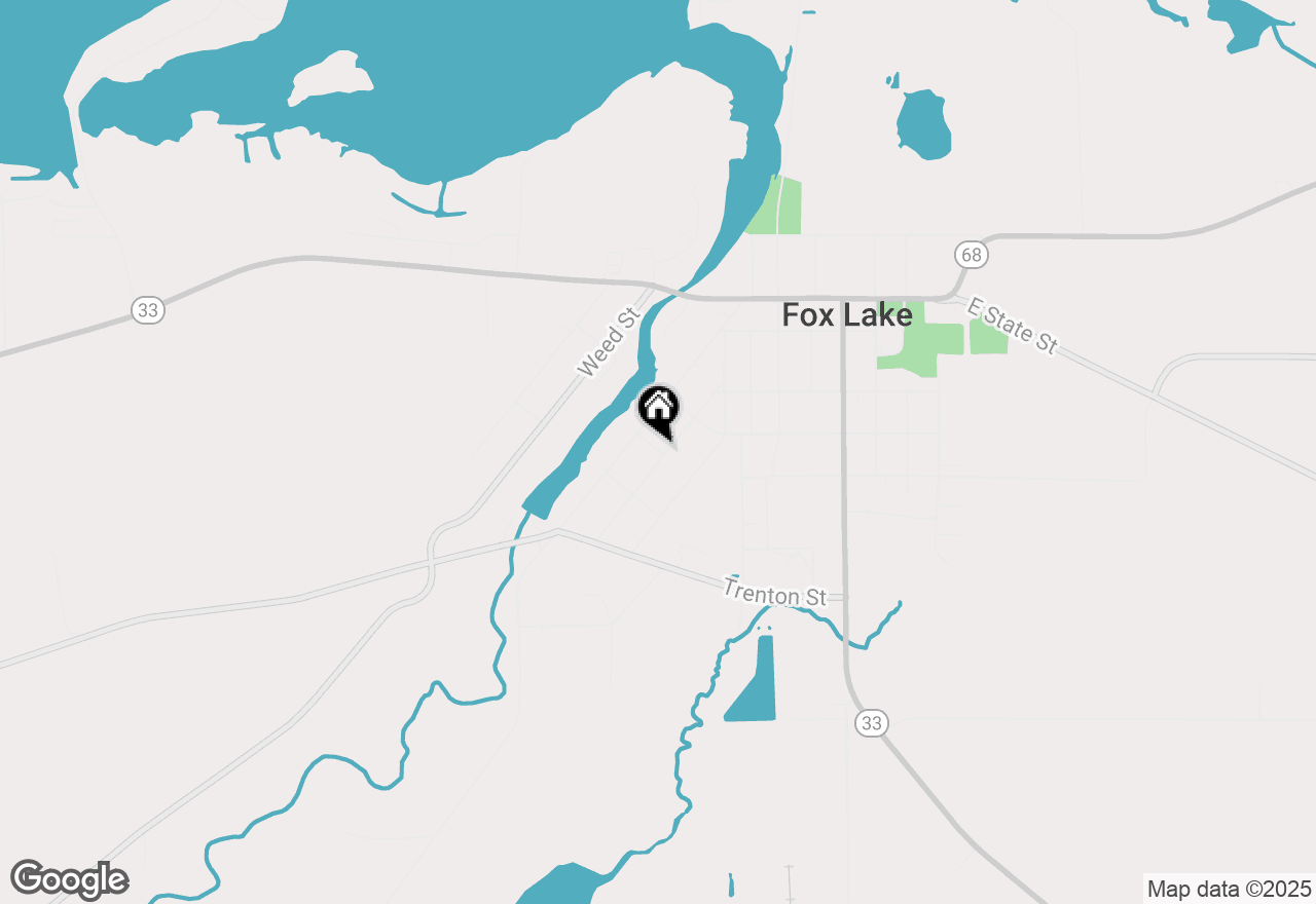 Map of 315 Second St, Fox Lake, WI 53933