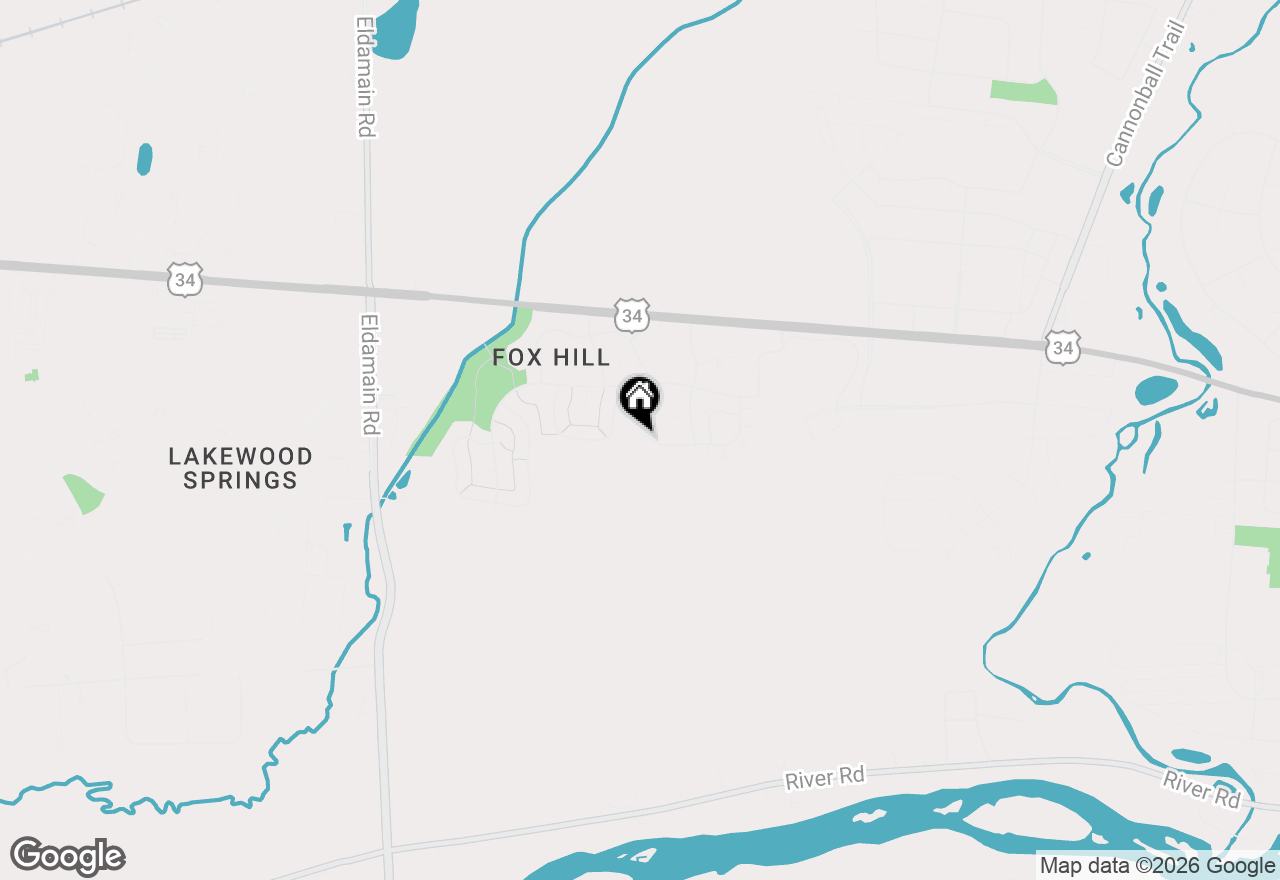 Map of 1419 Chestnut Court, Yorkville, IL 60560