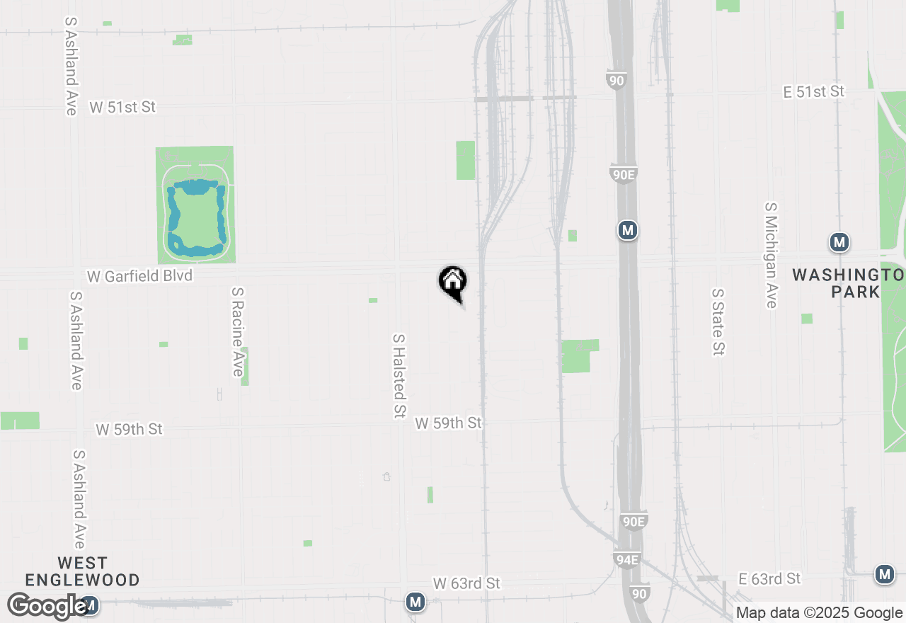 Map of 5610 S Lowe Avenue, Chicago, IL 60621