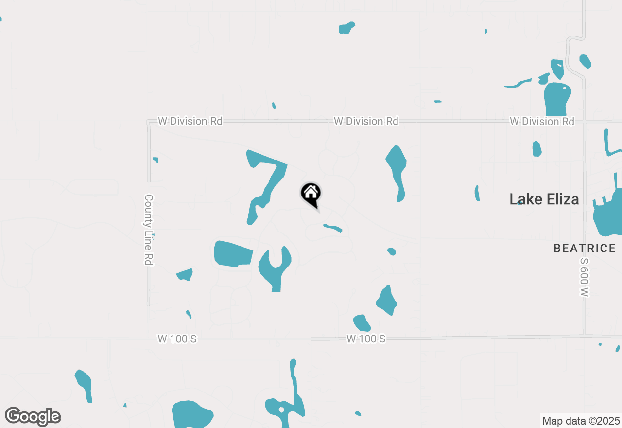 Map of 25 Levanno Drive, Crown Point, IN 46307