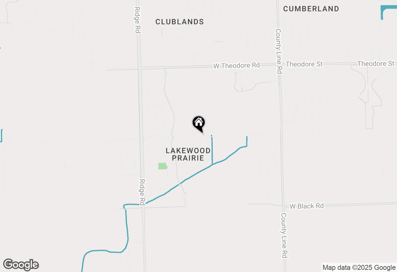 Map of 7615 Violet Lane, Joliet, IL 60431