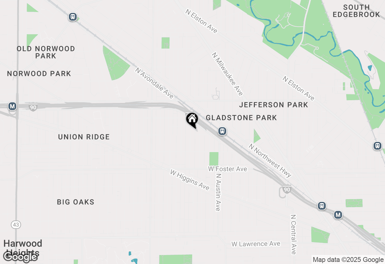 Map of 5407 N Moody Avenue, Chicago, IL 60630