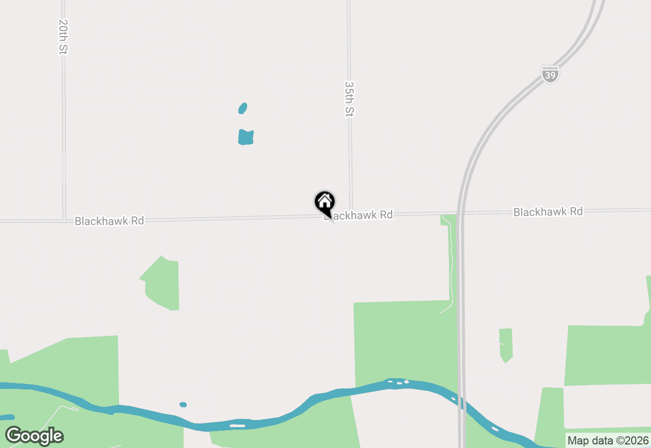 Map of 4120 Mallard Drive, Rockford, IL 61109