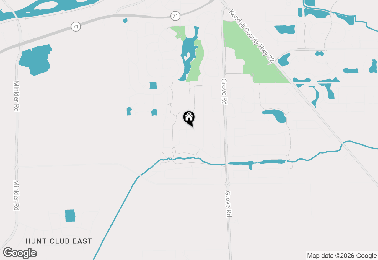 Map of 424 Camden Circle, Oswego, IL 60543