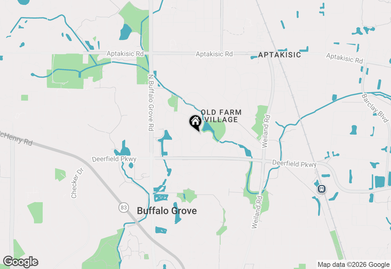 Map of 19 Dellmont Court, Buffalo Grove, IL 60089