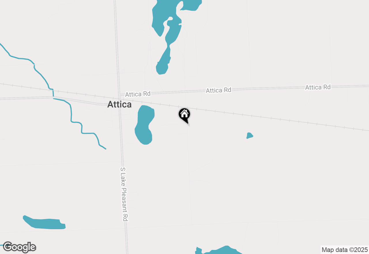 Map of 140 Larson Road, Attica, MI 48412