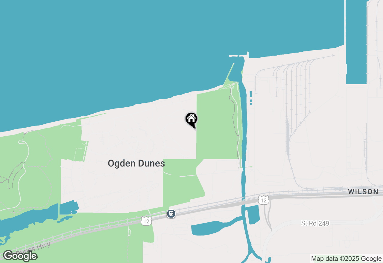 Map of 1 Skyline Drive, Portage, IN 46368