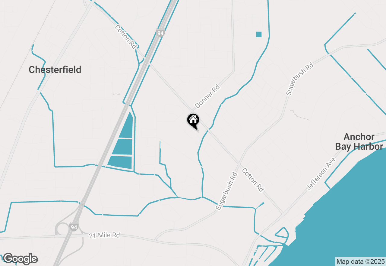 Map of 47461 Michele Court, Chesterfield, MI 48047