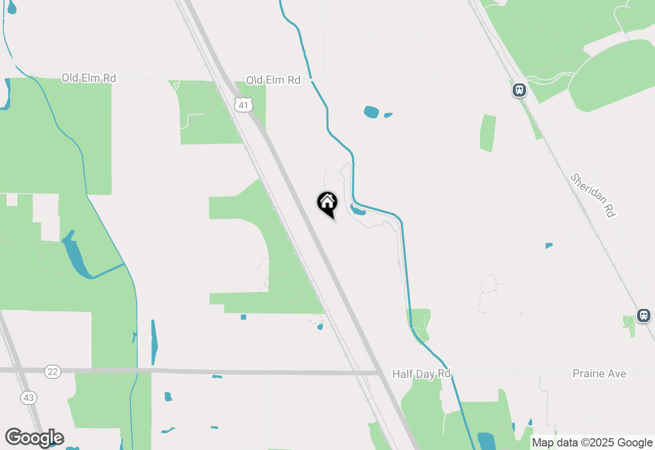 Map of 3112 Lexington Lane, Highland Park, IL 60035