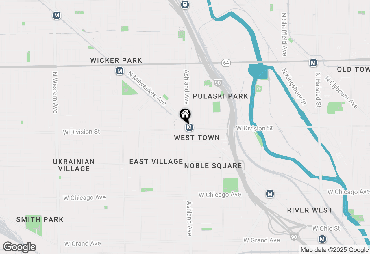 Map of 1200 N Ashland Avenue, Chicago, IL 60622