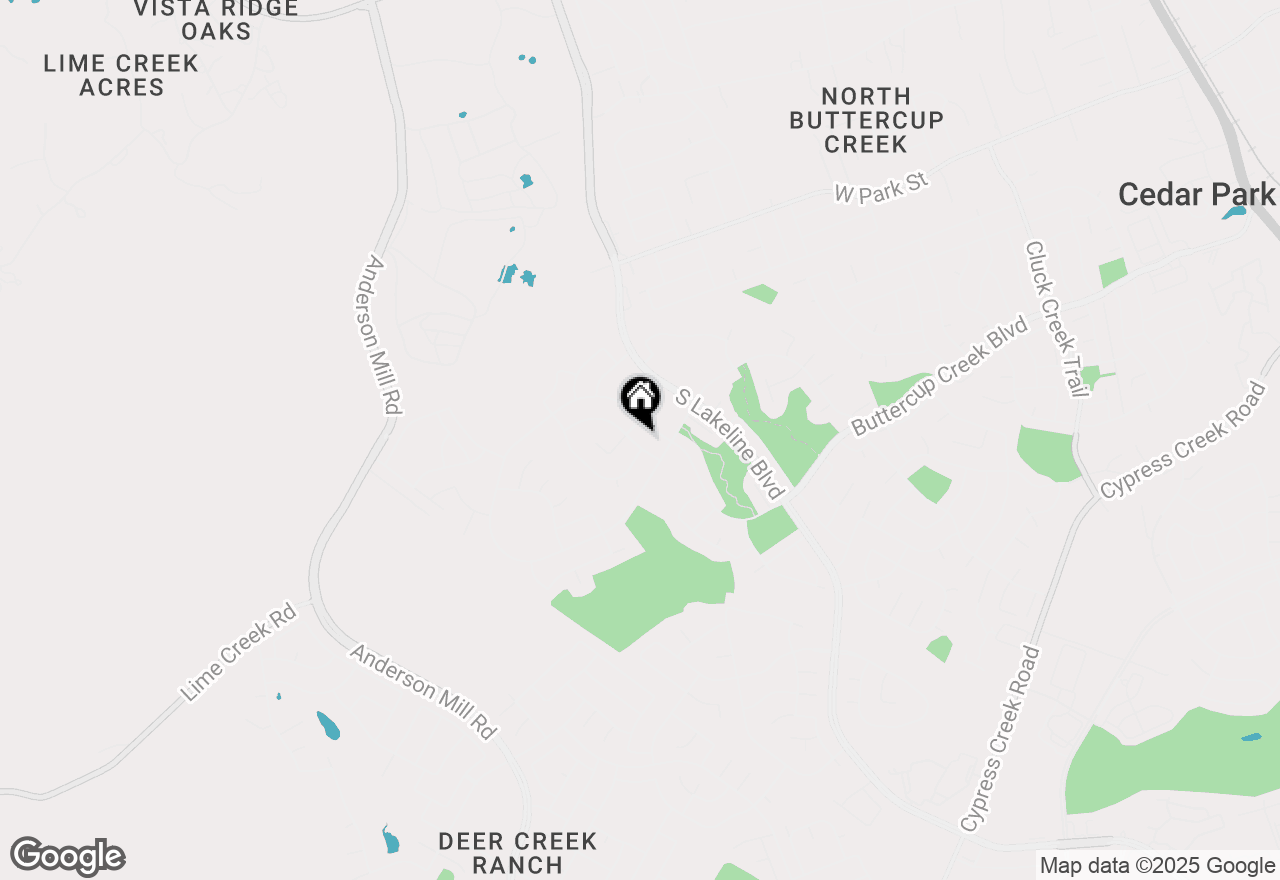 Map of 504 Madisons Way, Cedar Park, TX 78613