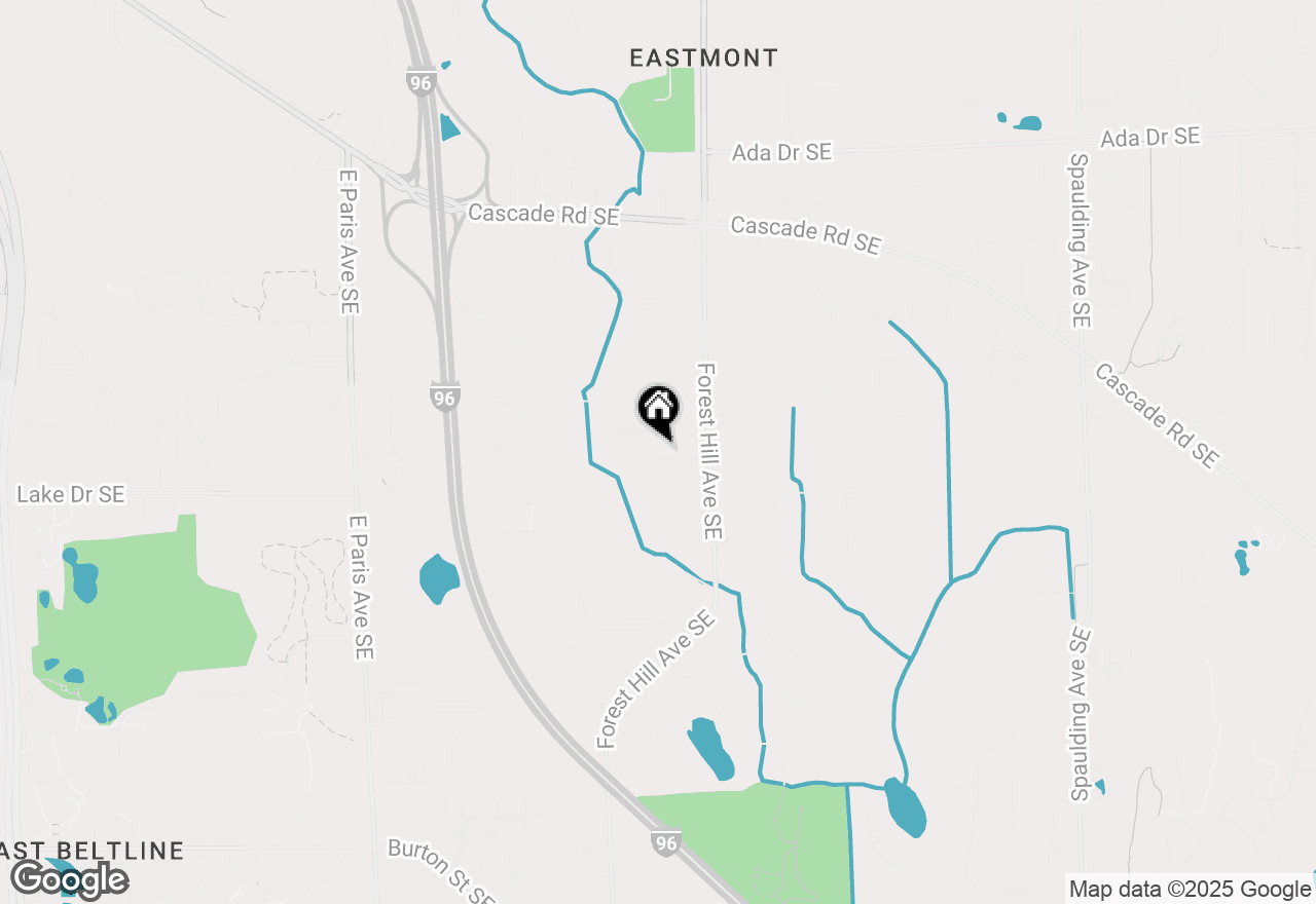 Map of 4519 Thornberry Drive Se, Grand Rapids, MI 49546