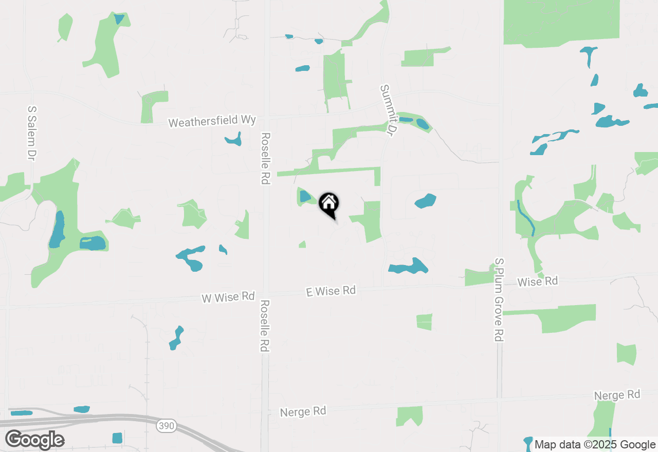 Map of 125 Manchester Court #125, Schaumburg, IL 60193