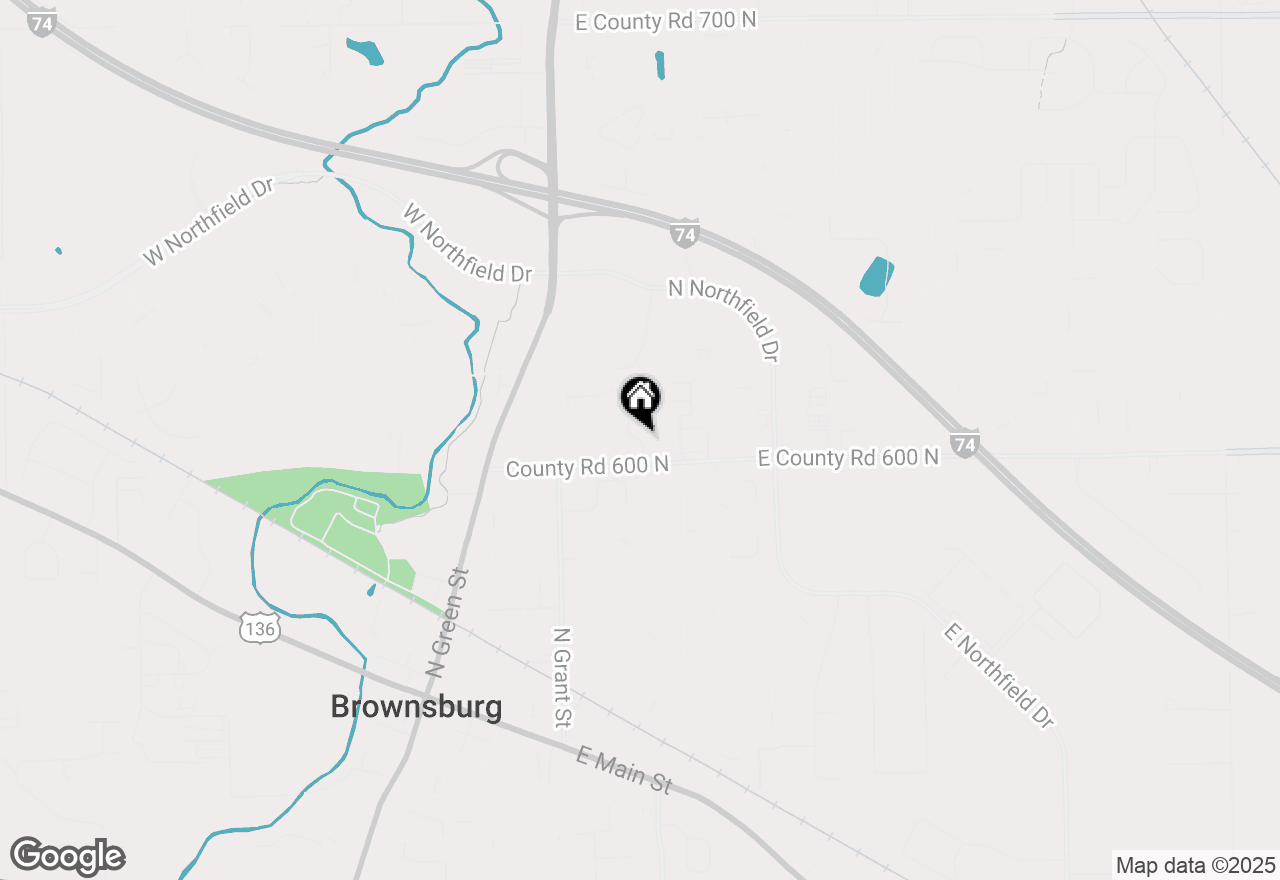 Map of 825 Eagle Parkway, Brownsburg, IN 46112