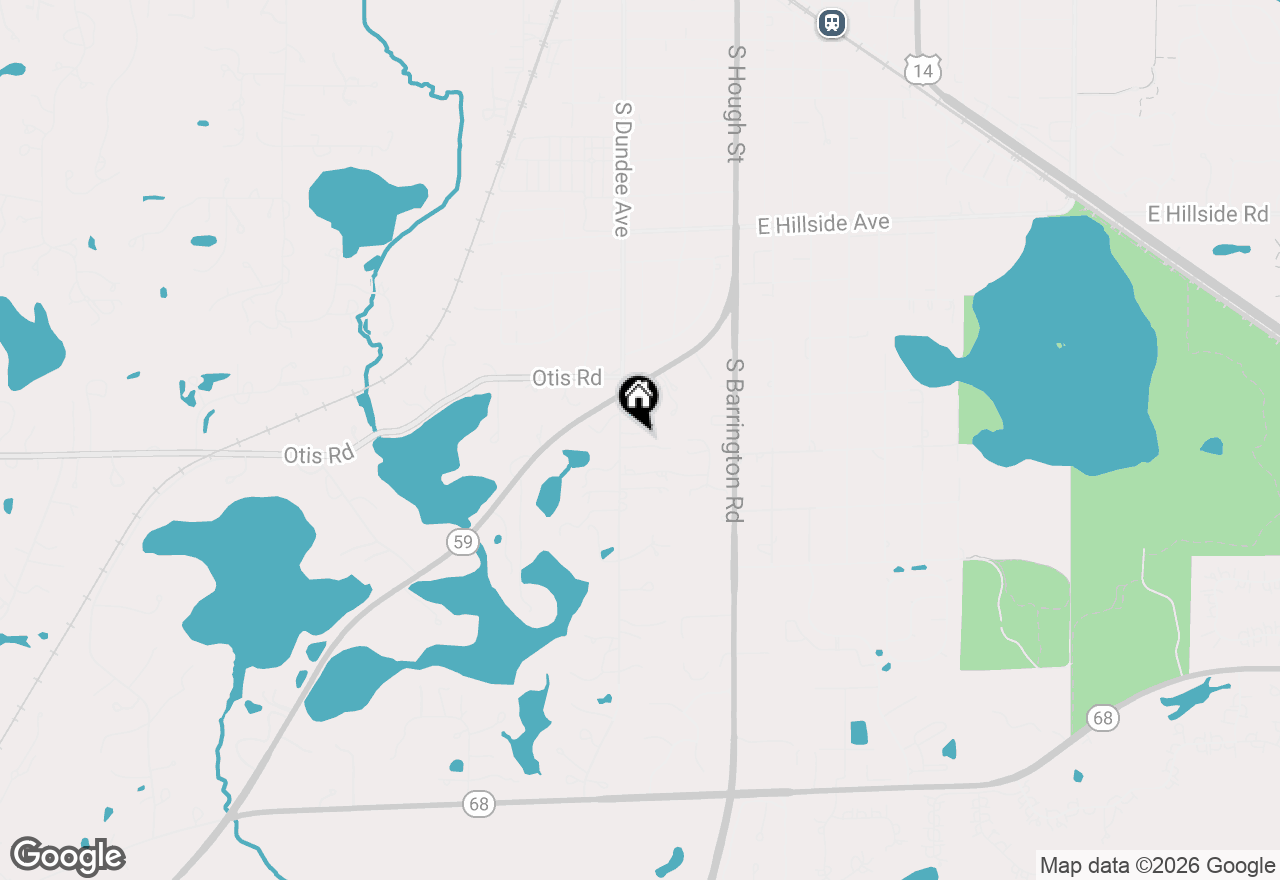 Map of 35 Dundee Lane, Barrington Hills, IL 60010