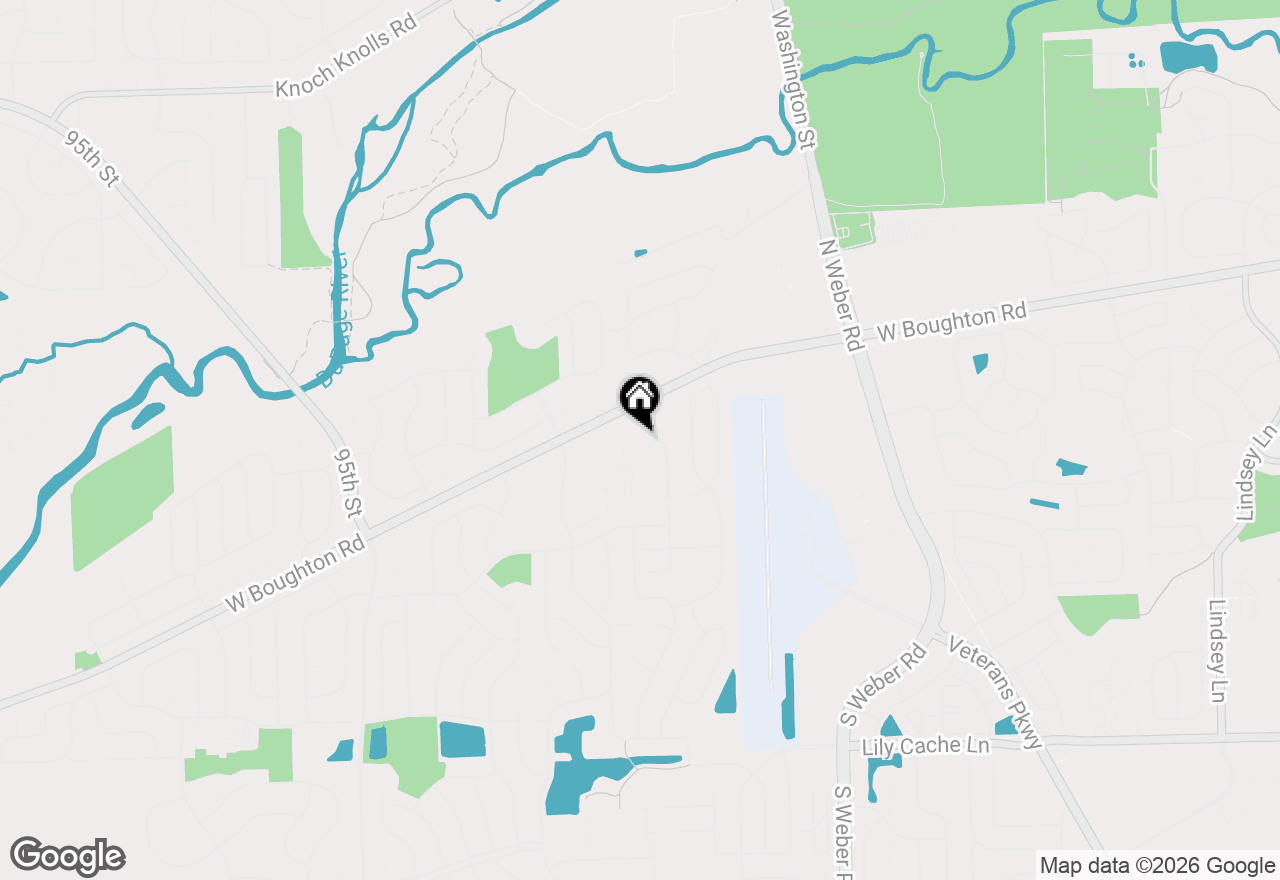 Map of 1438 Nicholas Drive, Bolingbrook, IL 60490