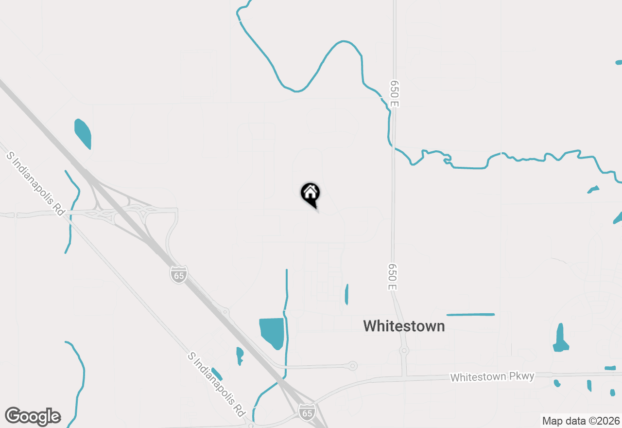 Map of 5563 Gateway East Drive, Whitestown, IN 46075