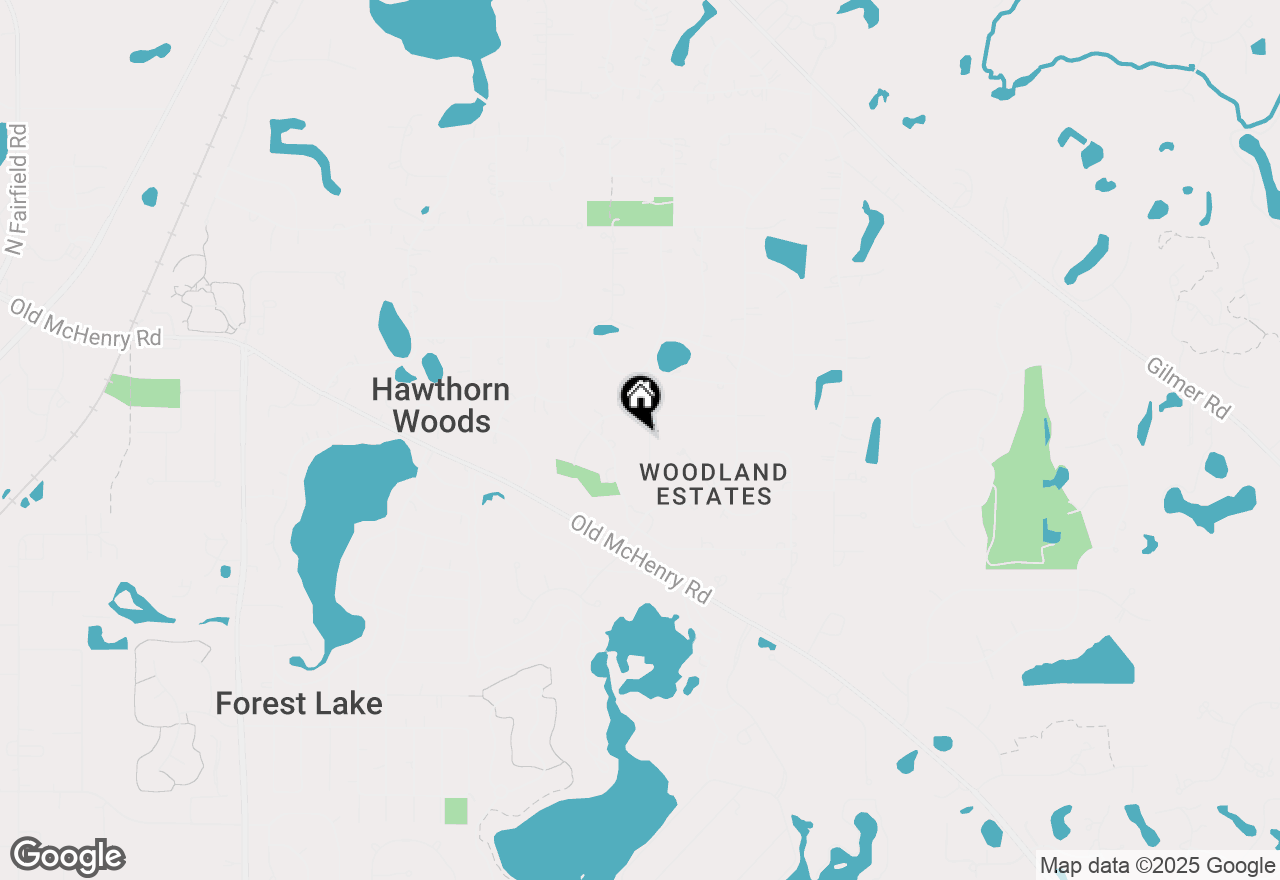 Map of 3 Jane Court, Hawthorn Woods, IL 60047