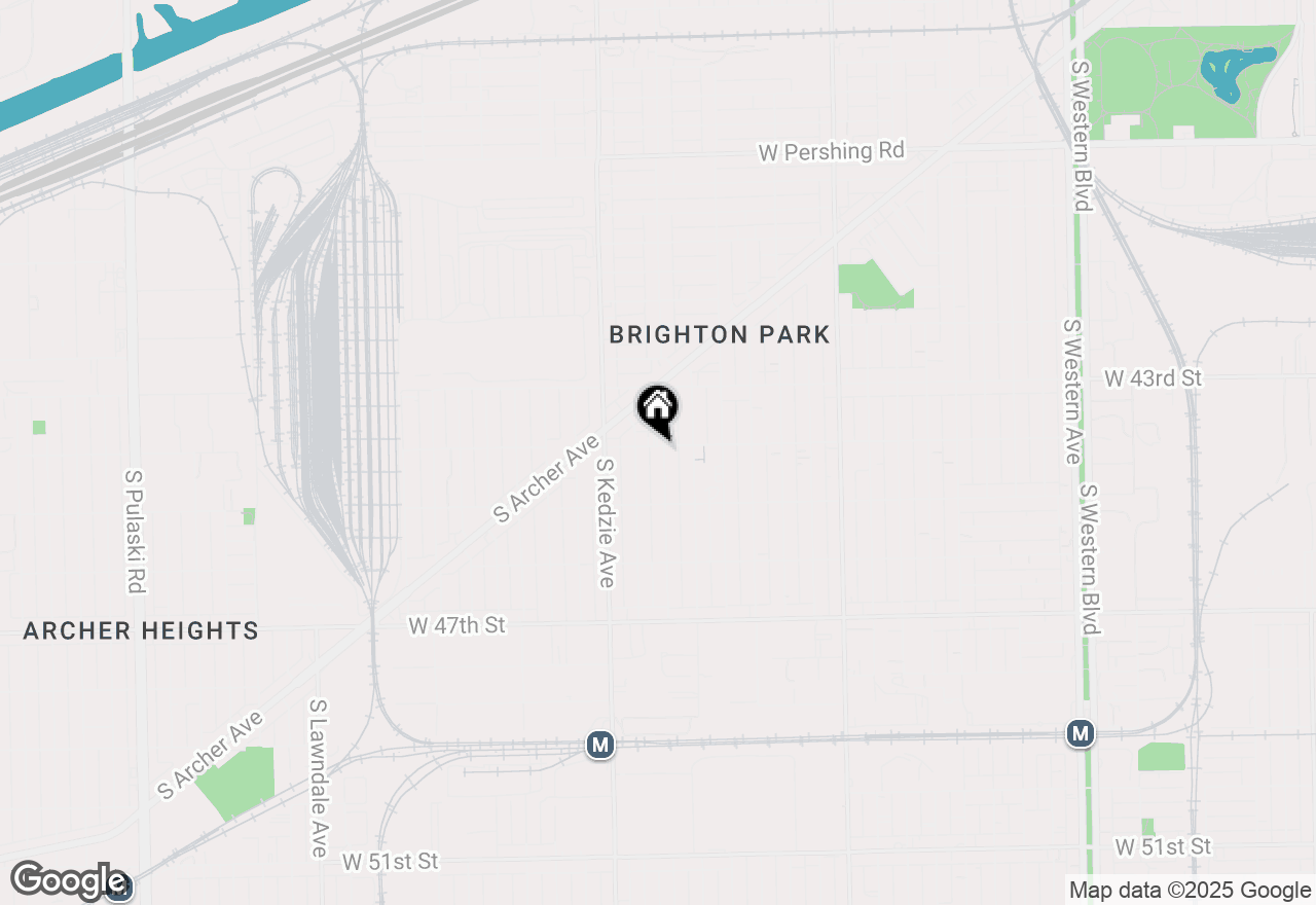 Map of 4402 S Albany Avenue, Chicago, IL 60632