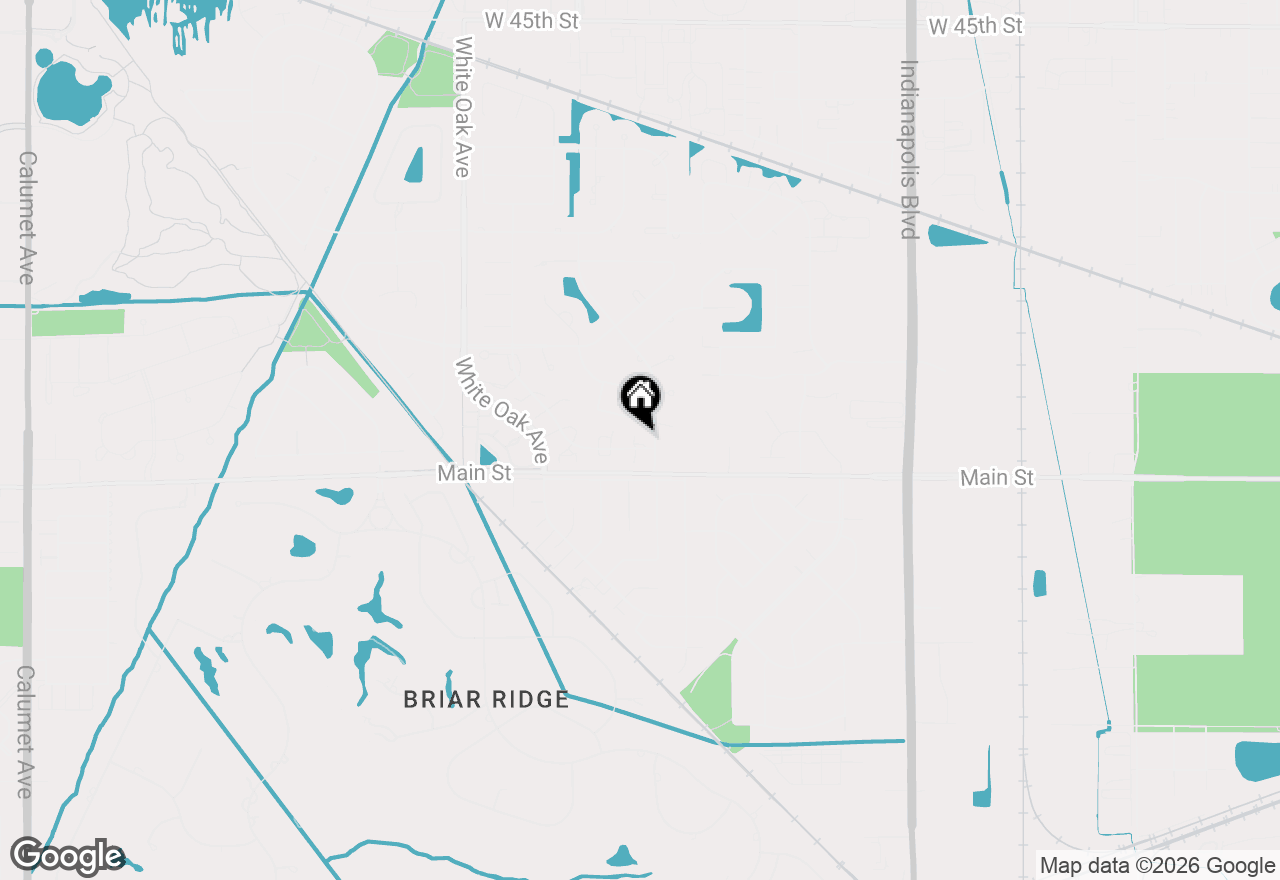 Map of 1911 Windfield Drive, Munster, IN 46321