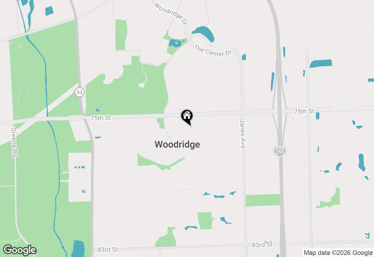 Map of 7613 Sprucewood, Woodridge, IL 60517