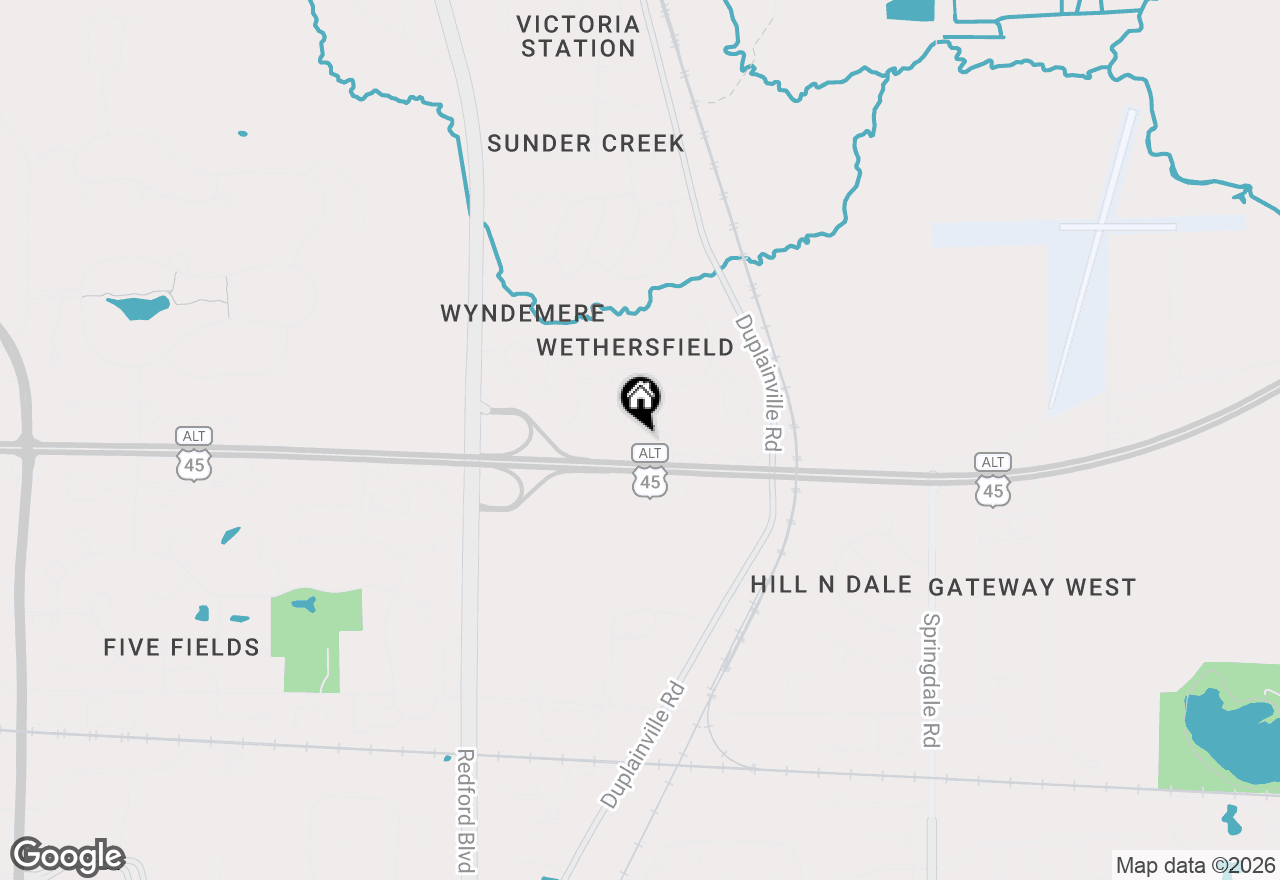 Map of W226N3551 Wethersfield Rd, Pewaukee, WI 53072