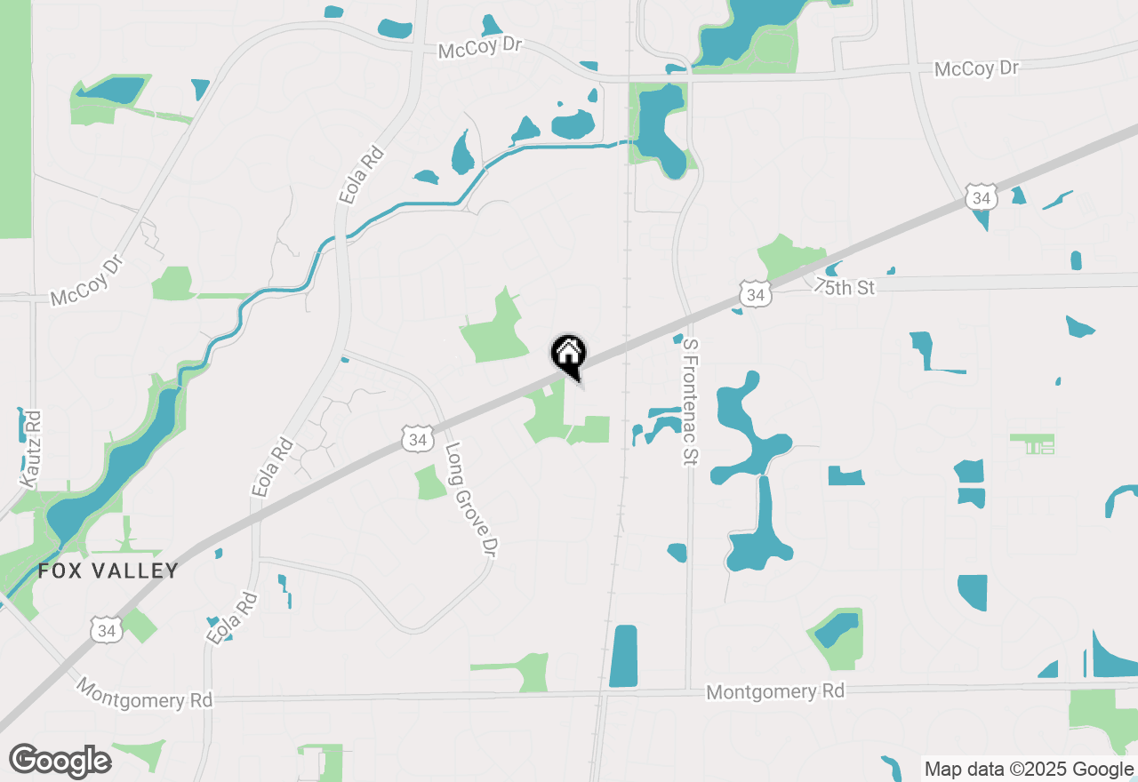 Map of 765 Clearwood Court, Aurora, IL 60504