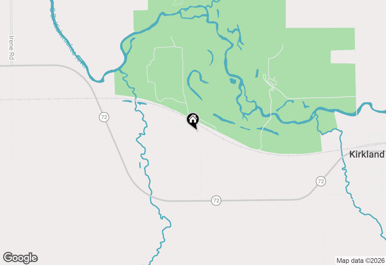 Map of 302 Kurt Lane, Kirkland, IL 60146