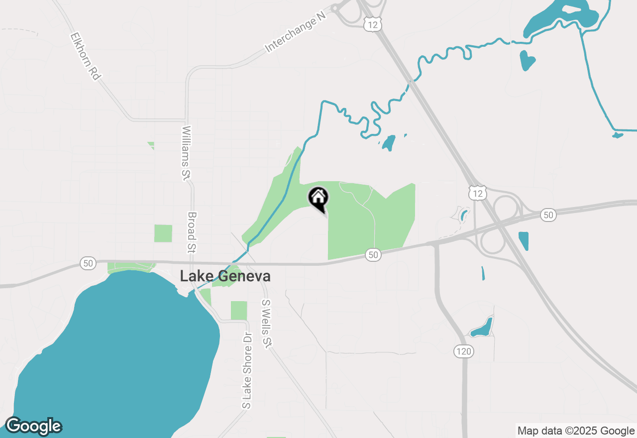 Map of 225 Country Club Drive #3A, Lake Geneva, WI 53147