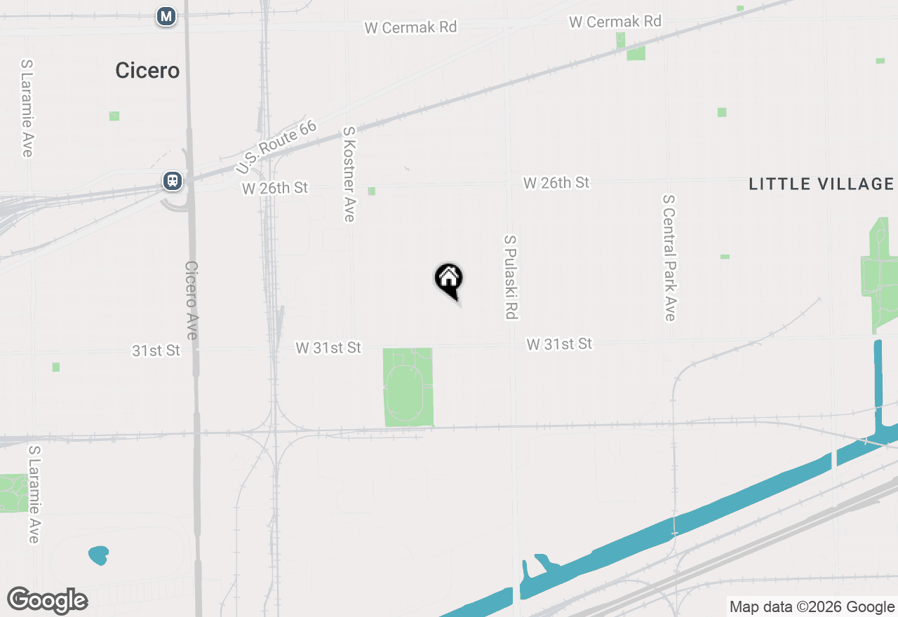 Map of 3000 S Kedvale Avenue, Chicago, IL 60623