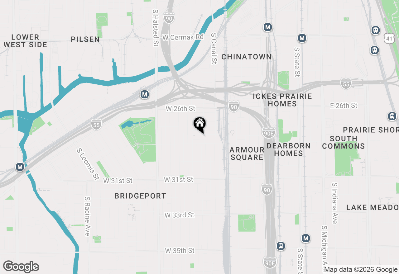 Map of 515 W 28th Place, Chicago, IL 60616