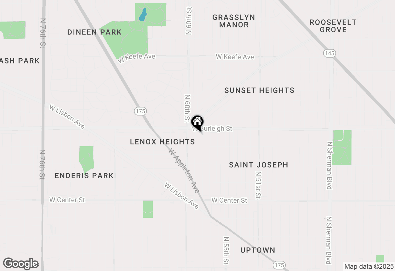 Map of 3048 N 59th St, Milwaukee, WI 53210