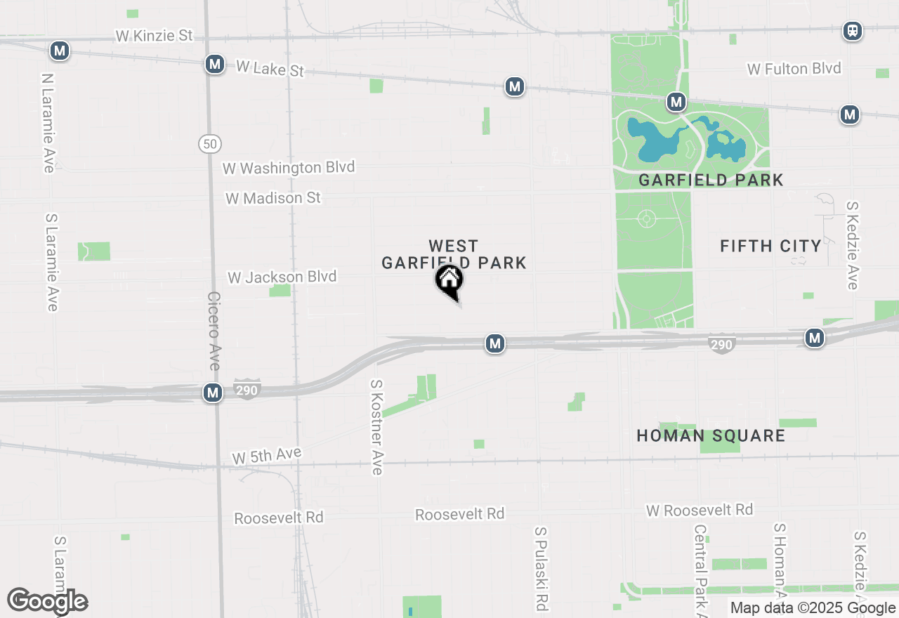 Map of 4206 W Van Buren Street, Chicago, IL 60624